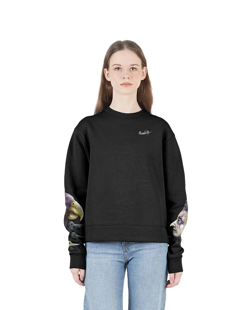Clowns VS Birds | Women's Crew Sweatshirt