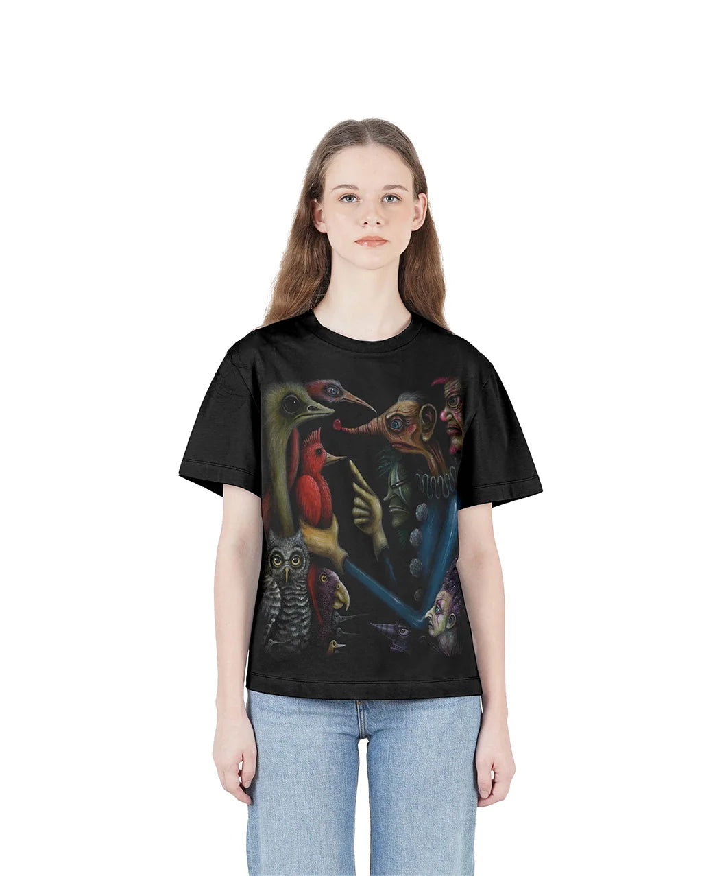 Clowns VS Birds | Women's Boyfriend T-shirt