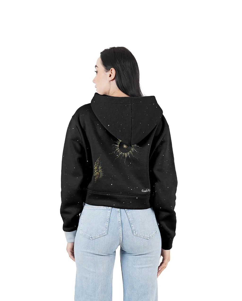 Planktonauts | Women's Crop Hoodie