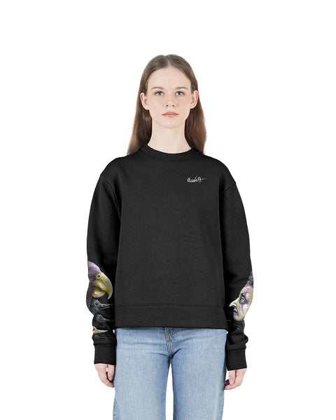Clowns VS Birds | Women's Crew Sweatshirt