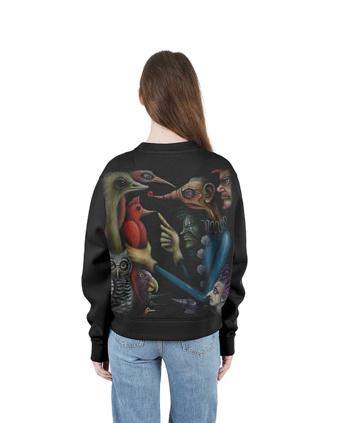 Clowns VS Birds | Women's Crew Sweatshirt